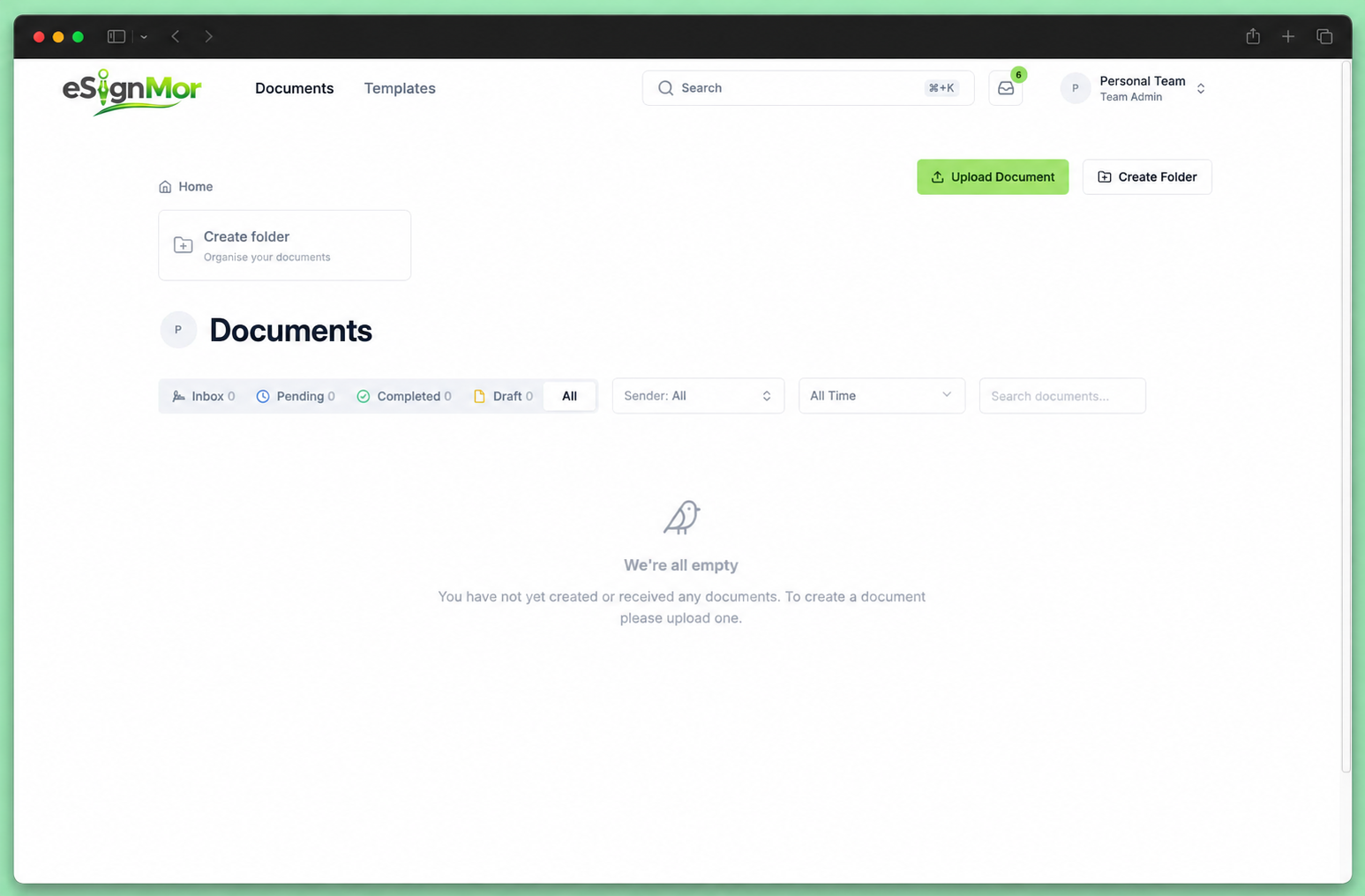 Document upload control